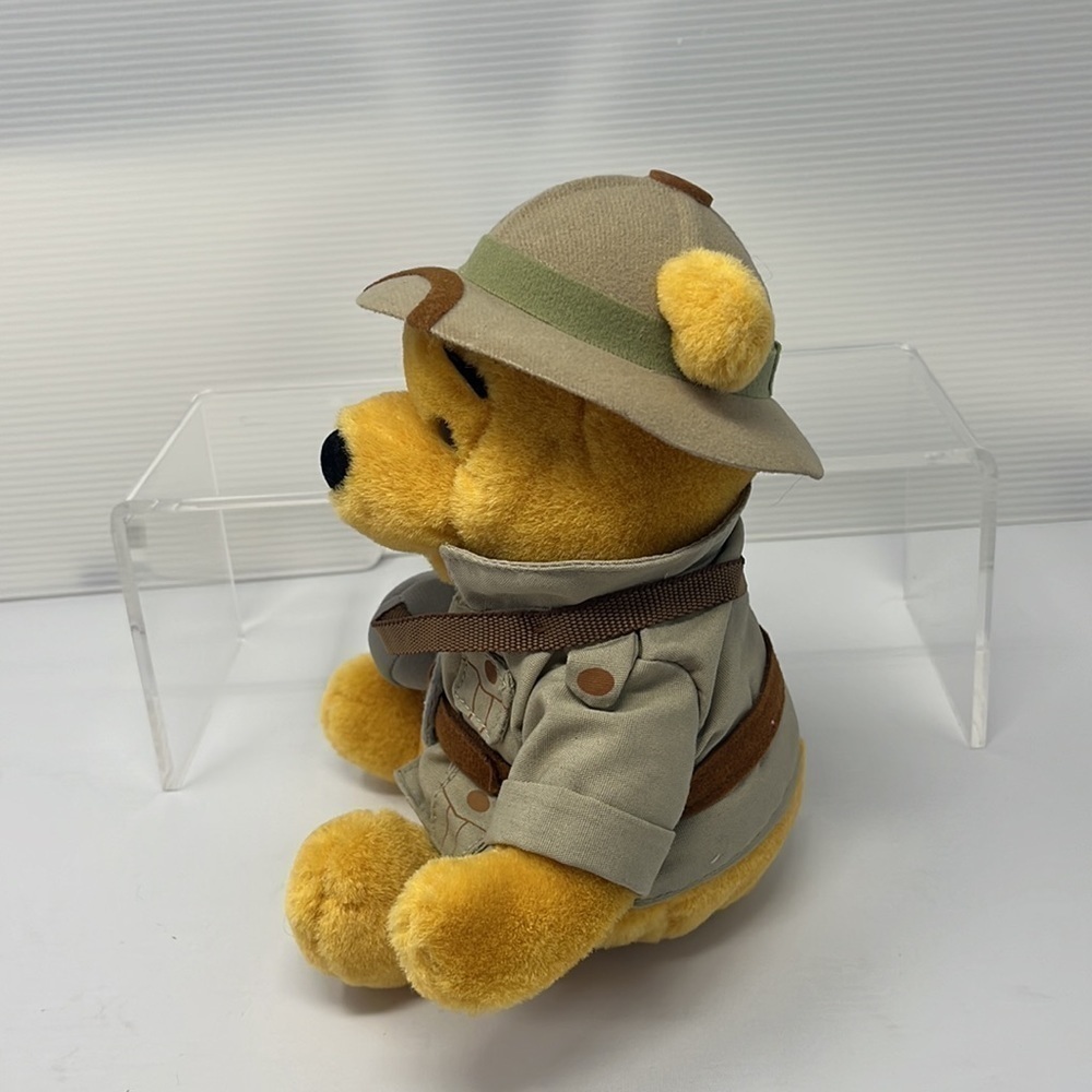 Disney Animal Kingdom Winnie the Pooh Safari Plush Stuffed Canteen 9” - Picture 5 of 8